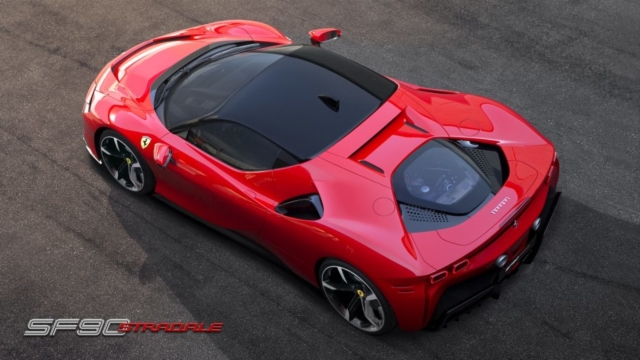 1000 chevaux, hybride et 4 roues motrices. C'est une Ferrari moderne.