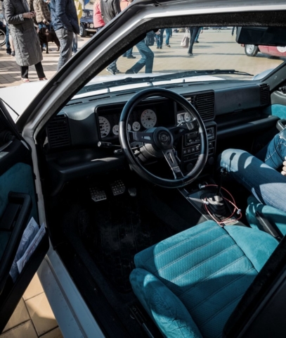 Lancia Delta Integrale et son intérieur années 1980/1990