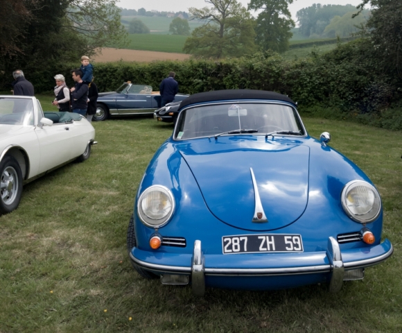 Porsche 356 - Belles autos, bons amis et bonne musique le 1er mai à Cassel