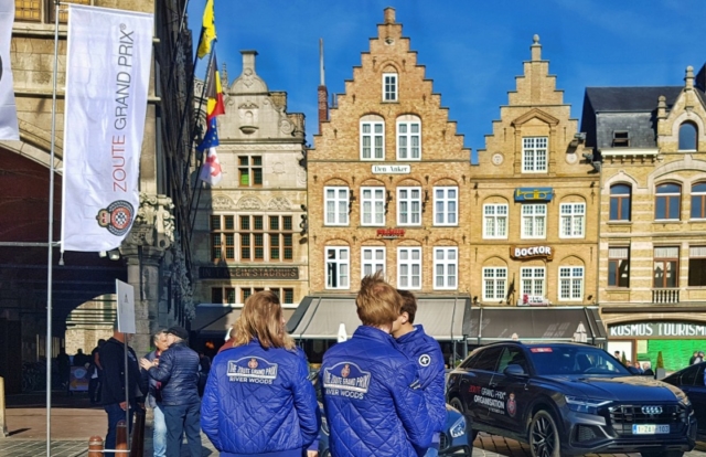 Zoute Grand Prix 2018 et le staff à Ypres