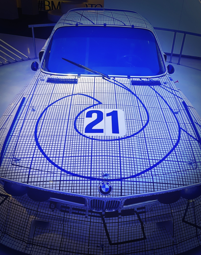 BMW 3.0 CSL de Frank Stella, la perfection de l'art