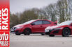 Honda NSX vs Civic Type R drag race: hot Honda family feud