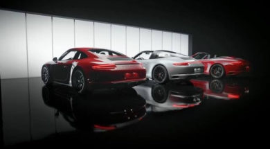 The new Porsche 911 GTS models.
