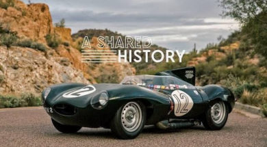 This 1954 Jaguar D-Type Represents A Shared History