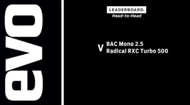 BAC Mono 2.5 v Radical RXC Turbo 500 | evo LEADERBOARD head to head