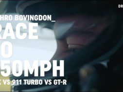 Honda NSX vs Porsche 911 Turbo vs Nissan GT-R: race to 150mph