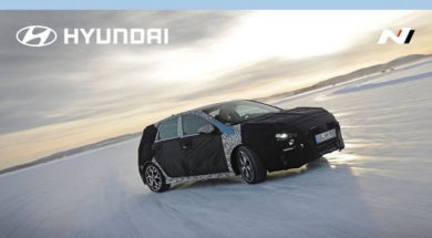 Essais hivernaux de la Hyundai i30 N par Thierry Neuville – Hyundai France