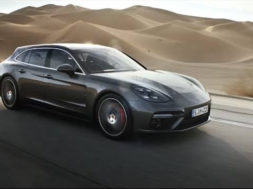 The new Panamera Sport Turismo in motion.
