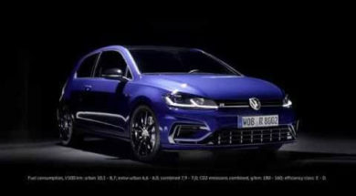 Volkswagen Golf R with performance options
