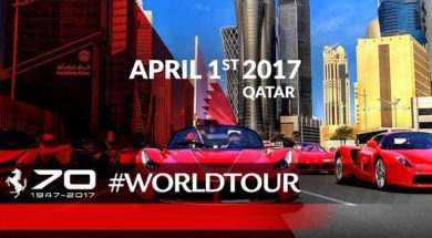 70ème anniversaire de Ferrari au Qatar