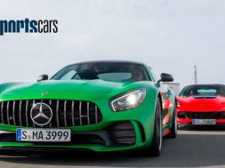 Mercedes-AMG GT R vs Corvette Z06: 0-200 km/h DUELL / Drift – AUTO BILD SPORTSCARS