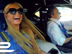 Baptême de piste pour Paris Hilton en BMW i8