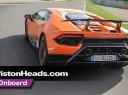Caméra embarquée de la Lamborghini Huracan Performante à Imola