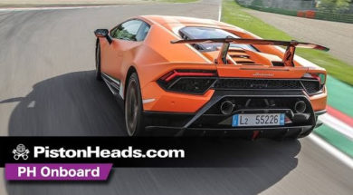 Caméra embarquée de la Lamborghini Huracan Performante à Imola