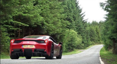 MrJWW a trouvé la route idéale pour la Ferrari 458 Speciale