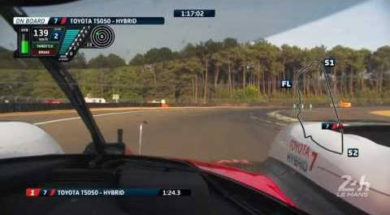 Nouveau record du tour aux qualifs  des 24 Heures du Mans par Kamui Kobayashi sur Toyota