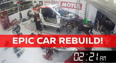 24 Heures de Spa : 12 heures pour reconstruire une Nissan GT-R Nismo GT3