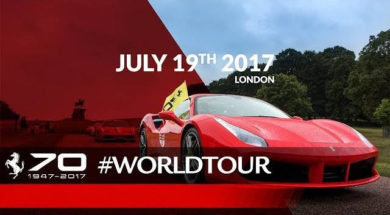 Ferrari fête ses 70 ans à Londres