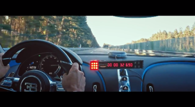 le défi du 0-400-0 km heure pour la Bugatti Chiron