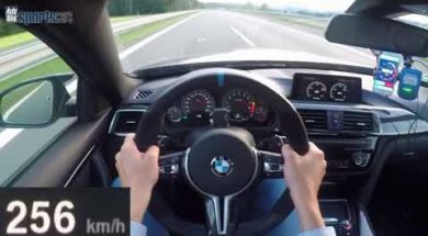 La BMW M4 Competition sur l’Autobahn