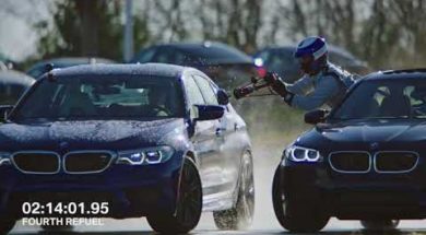 Le plein svp, 8 heures de drift et un record pour la BMW M5