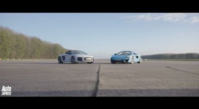 Qui sera la plus rapide Audi R8 V10 Plus vs McLaren 570S Spider