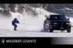 Maserati Levante, Snowboard et record