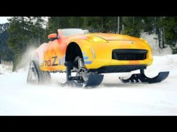 Vive les sports d’hiver avec la Nissan 370Zki