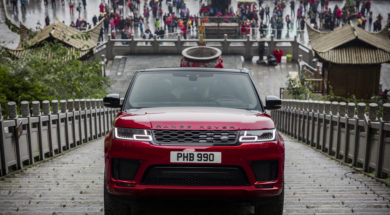 Range Rover Sport, le défi  extrême du Mont Tianmen