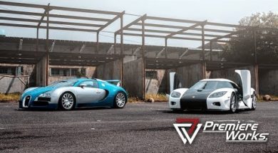 Face-à-face une Bugatti Veyron et une Koenigsegg CCX