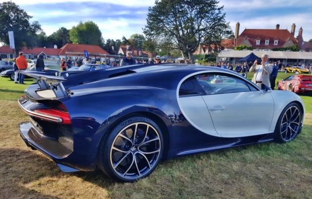 Bugatti Chiron au Zoute Grand Prix 2018