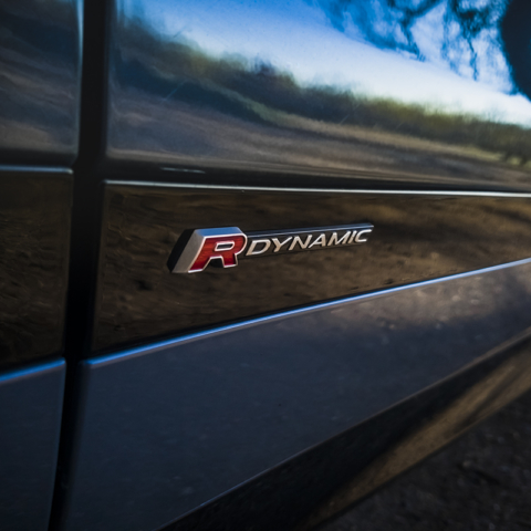 Range Rover Evoque sur un R Dynamic